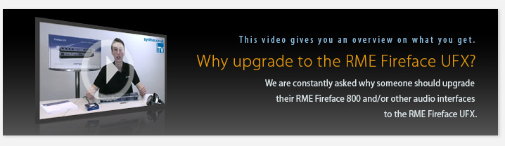 Why Upgrade to the UFX?