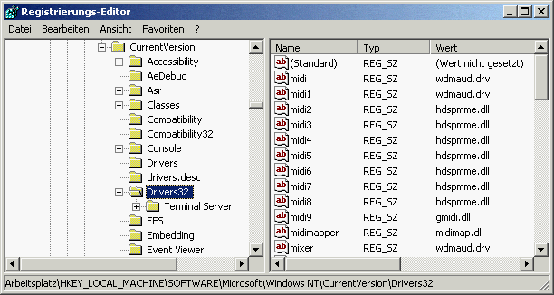 Screenshot Registry