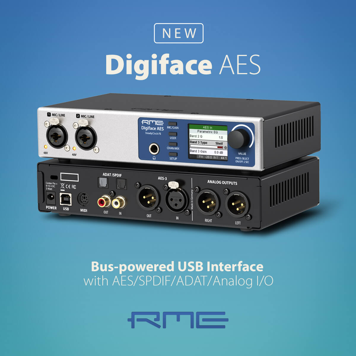 Home - RME Audio Interfaces | Format Converters | Preamps