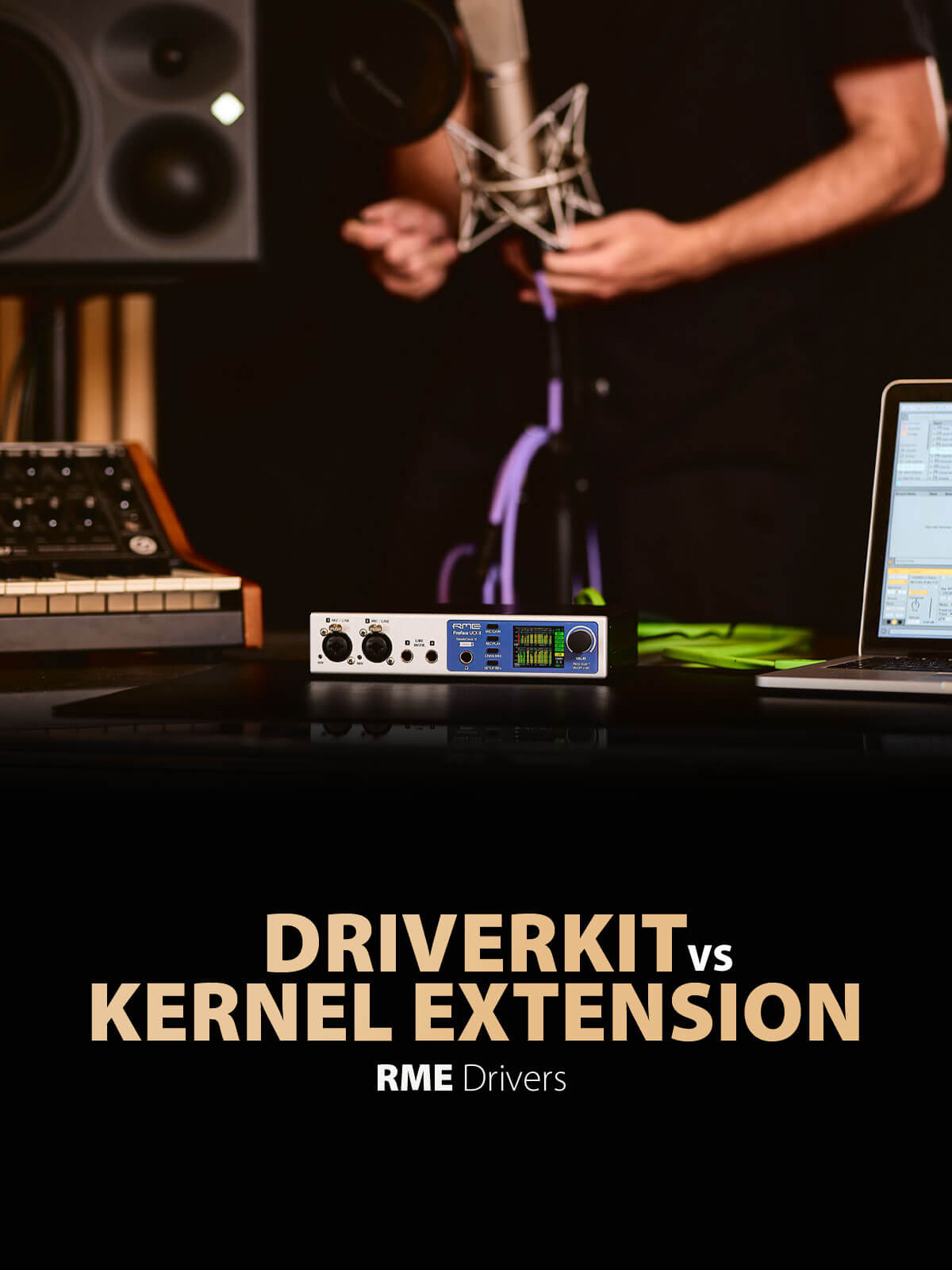 RME Drivers explained - DriverKit vs Kernel Extension